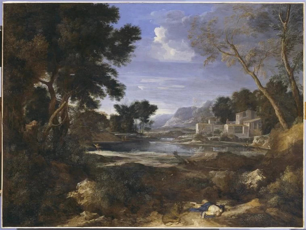 Paesaggio con il profeta disobbediente - Musée des Beaux, Arts, Le Havre